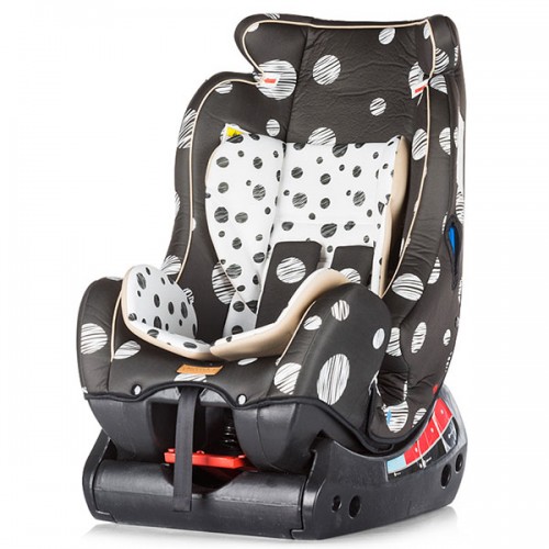 Scaun auto Chipolino Trax 0-25 kg dots creme