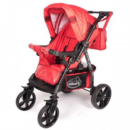 Carucior Hubners Tessa Lux 3 in 1 rosu image 1