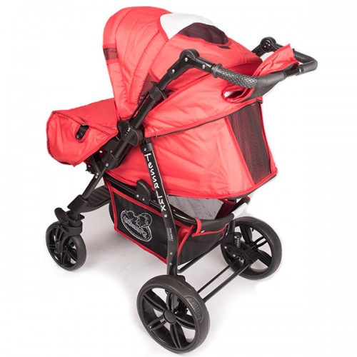 Carucior Hubners Tessa Lux 3 in 1 rosu image 4