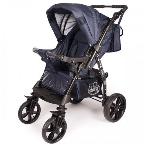 Carucior Hubners Tessa Lux 2 in 1 albastru image 1
