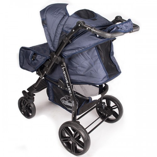 Carucior Hubners Tessa Lux 2 in 1 albastru image 3