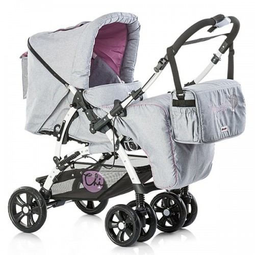 Carucior Chipolino Dakota 2 in 1 pink image 3
