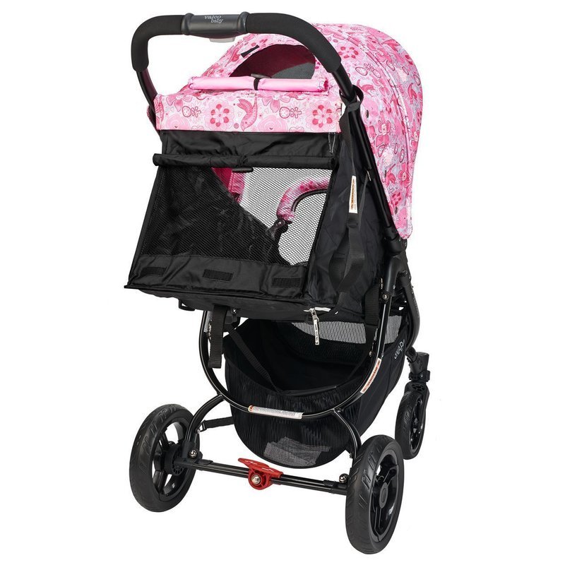 Valco Carucior sport SNAP 4 CZ Edition White and Pink Flowers image 4