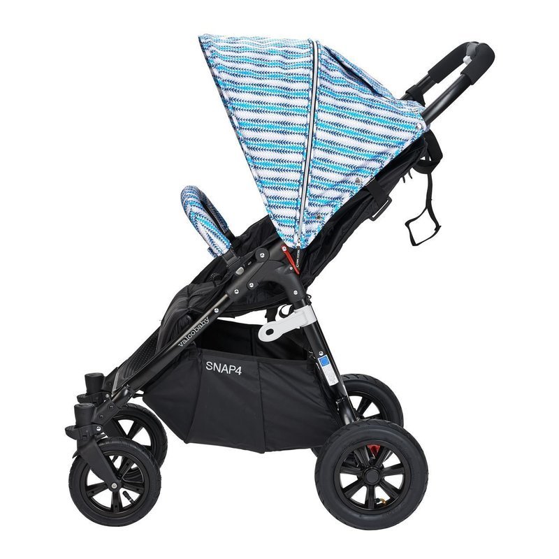 Valco Carucior sport cu roti gonflabile SNAP 4 CZ Edition Blue Stripes image 4