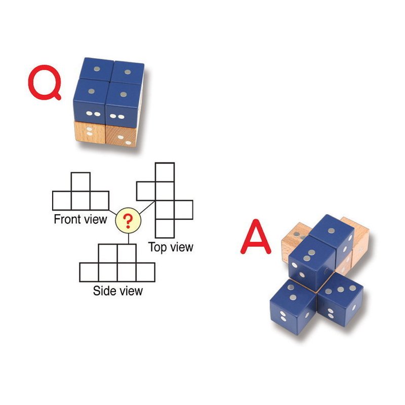 Genii Creation - Joc magnetic educativ din lemn Figuri geometrice 24 piese image 11