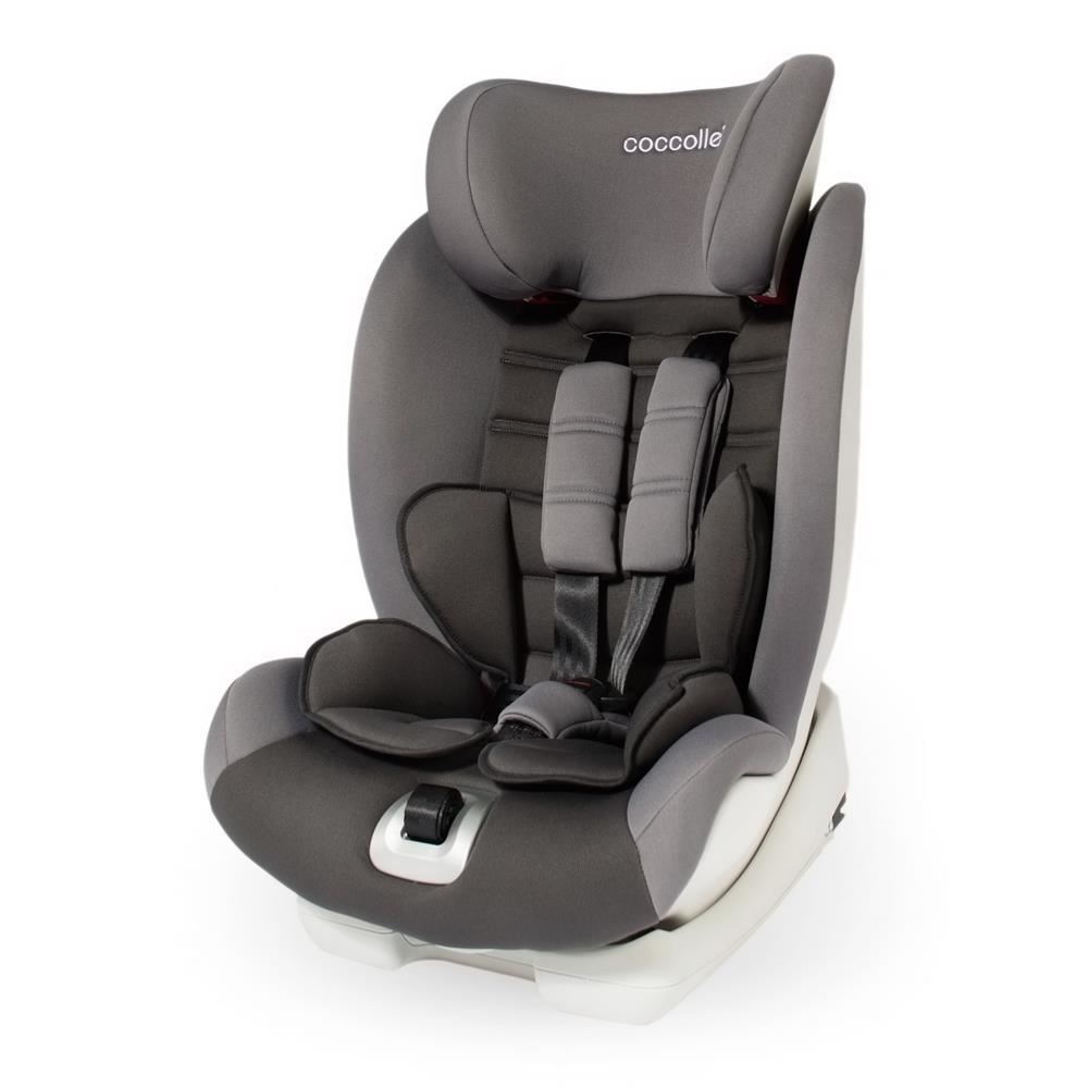 Scaun auto cu Isofix grupa 9-36 kg COCCOLLE Vela-Fix gri