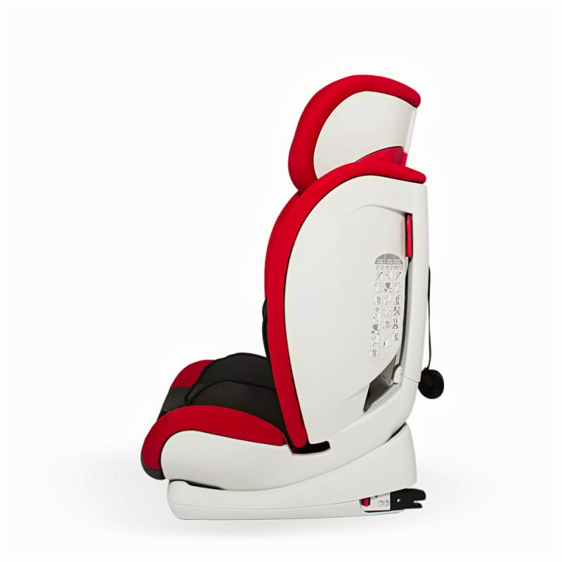 Scaun auto cu Isofix grupa 9-36 kg COCCOLLE Vela-Fix rosu image 6