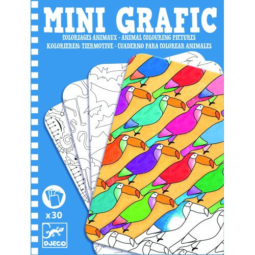 Mini grafic Djeco Animale