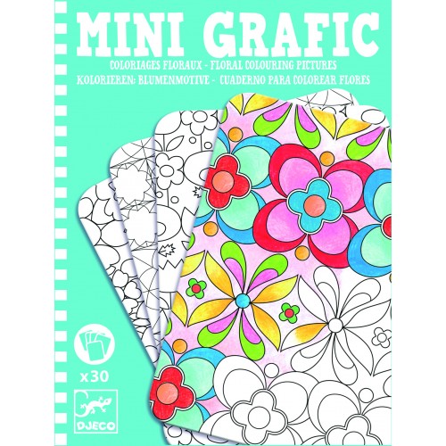 Mini grafic Djeco Flori