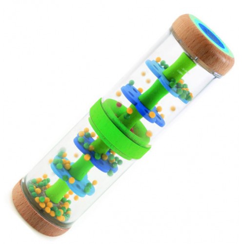 Jucărie bebe Djeco Ploaie colorată-Verde image 1