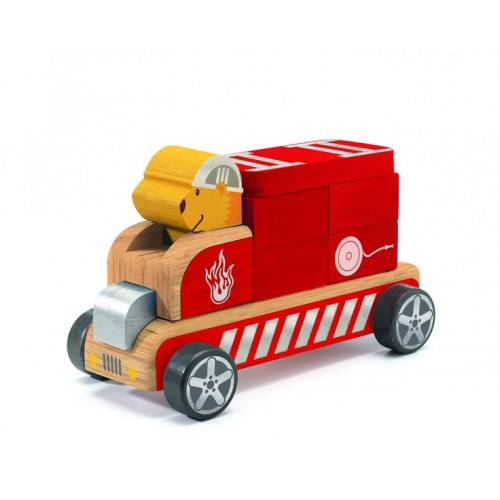 Buldy Bombero, mașina de pompieri Djeco image 3