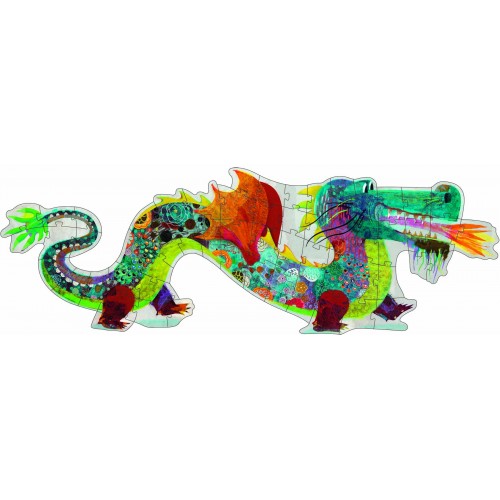 Puzzle gigant Djeco Dragon image 1