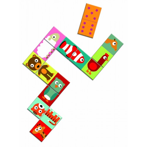 Domino animo puzzle Djeco image 1