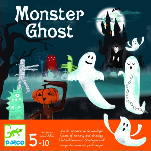 Joc de memorie și strategie Monster Ghost