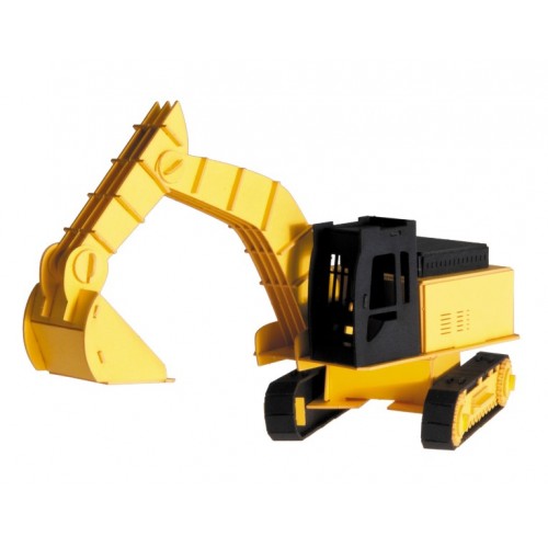 Excavator, machetă 3D Fridolin