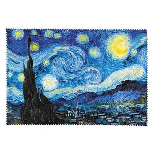 Etui cu textil și protecție ochelari, van Gogh