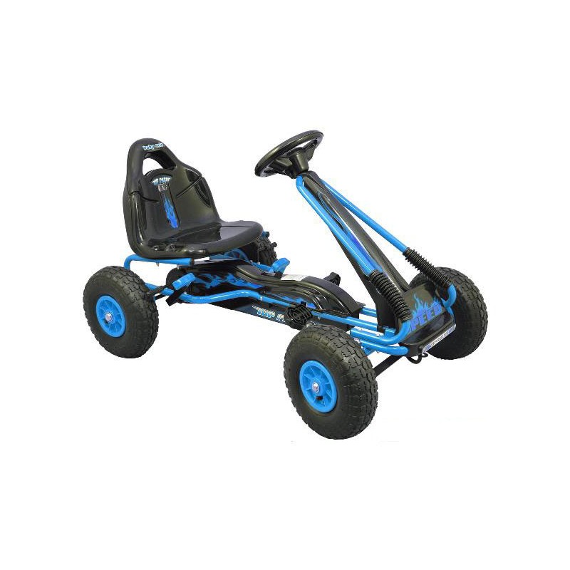 Kart cu pedale Speed Fever Blue