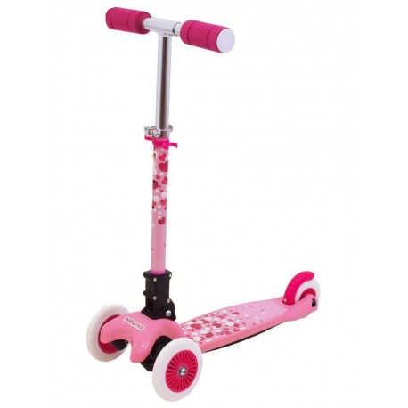 Trotineta pliabila Mini Play pink