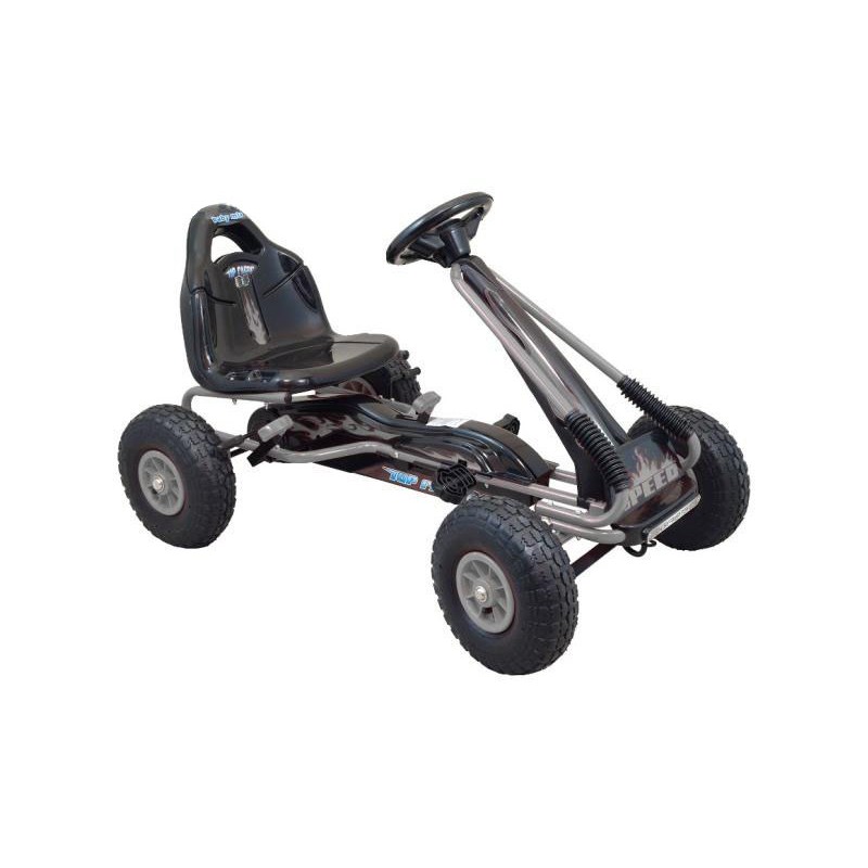 Kart cu pedale Speed Fever Grey