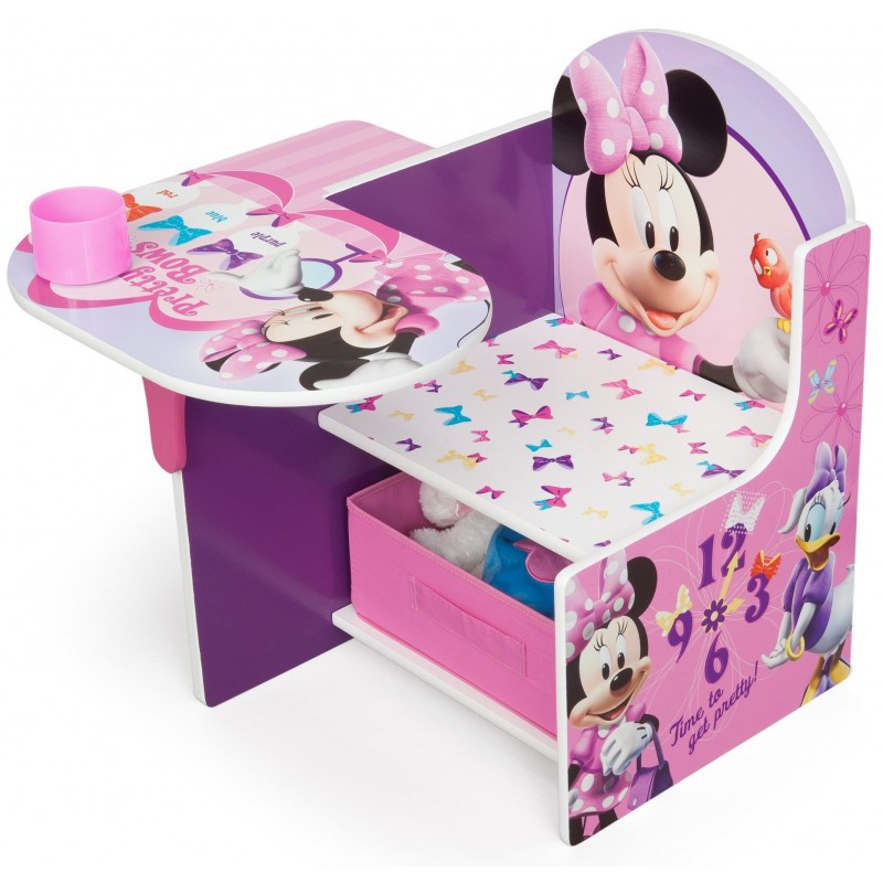 Scaun multifunctional din lemn Disney Minnie Mouse