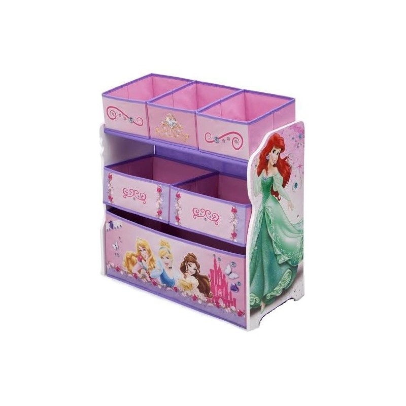 Organizator jucarii cu cadru din lemn Disney Princess Friendship image 1