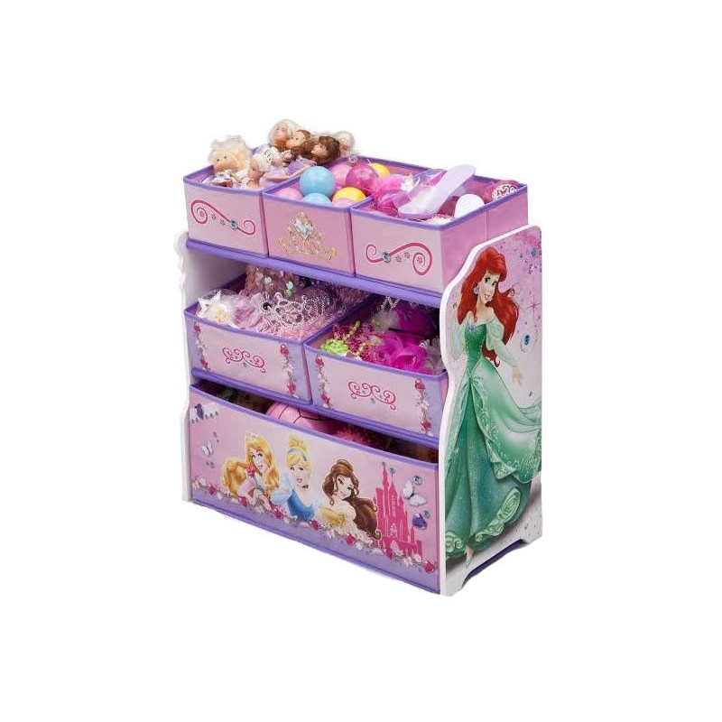 Organizator jucarii cu cadru din lemn Disney Princess Friendship image 2