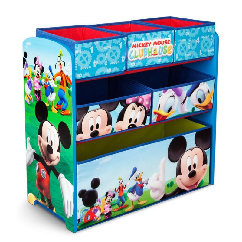 Organizator jucarii cu cadru din lemn Disney Mickey Mouse image 1