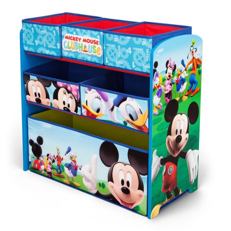 Organizator jucarii cu cadru din lemn Disney Mickey Mouse image 2