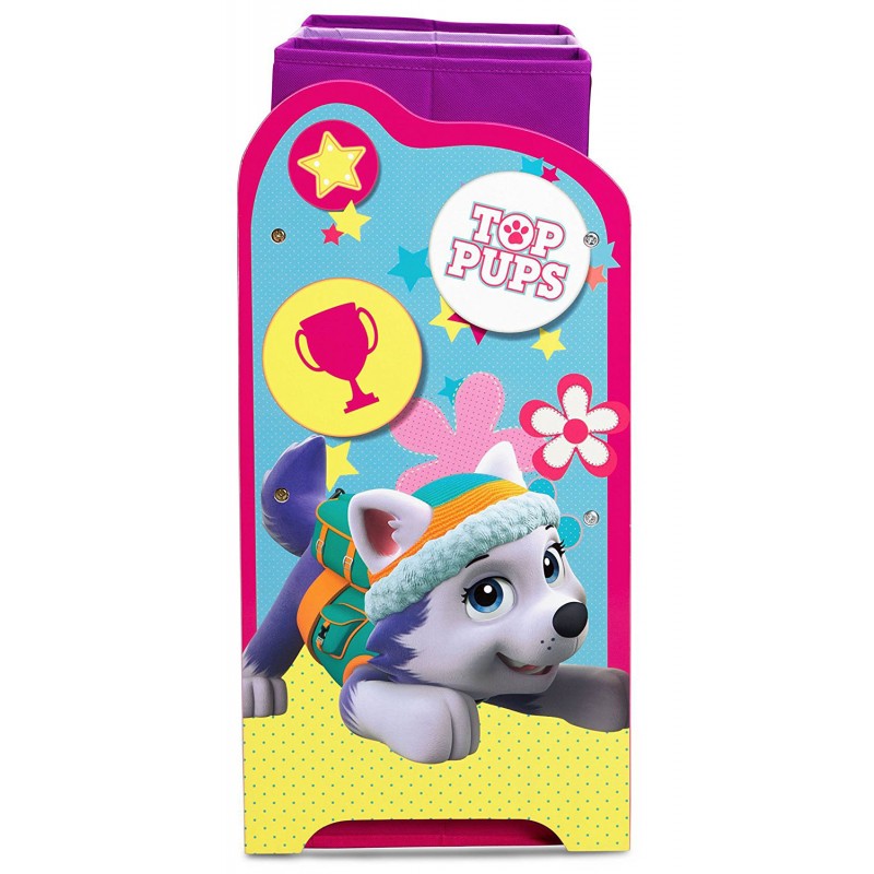 Organizator jucarii cu cadru din lemn Paw Patrol Girl image 2