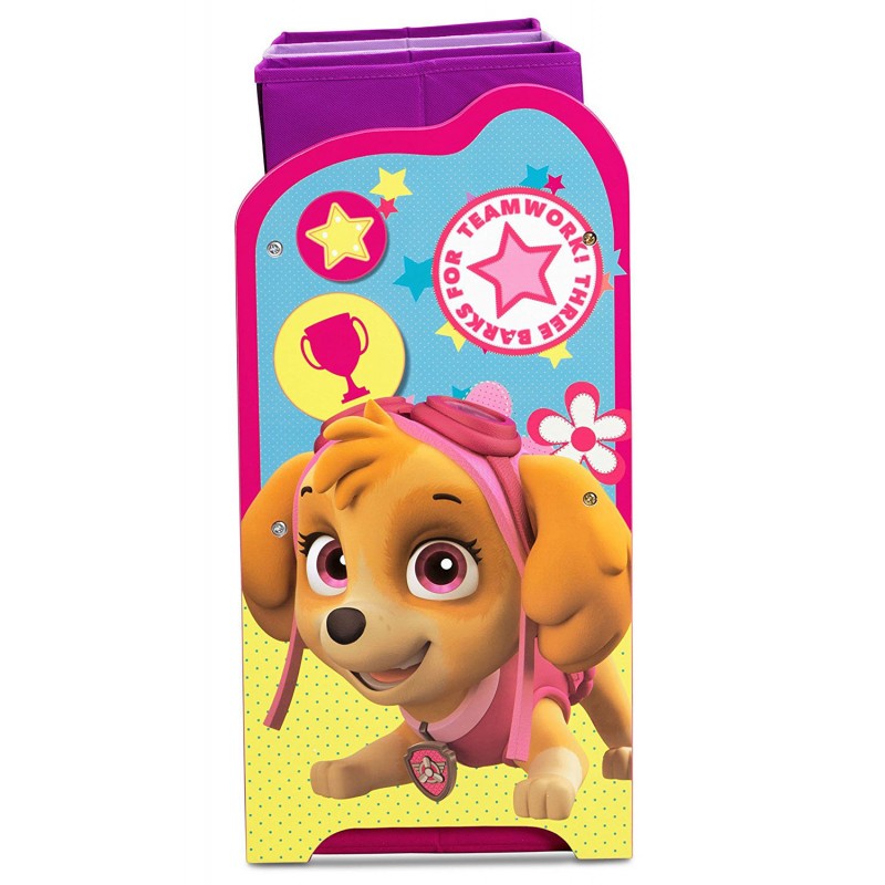 Organizator jucarii cu cadru din lemn Paw Patrol Girl image 3