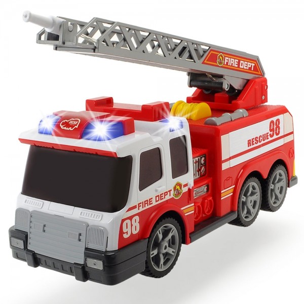 Masina de pompieri Dickie Toys Fire Dept 98 cu sunete si lumini