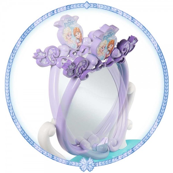 Jucarie Smoby Masuta de machiaj Frozen 2 in 1 cu accesorii image 4