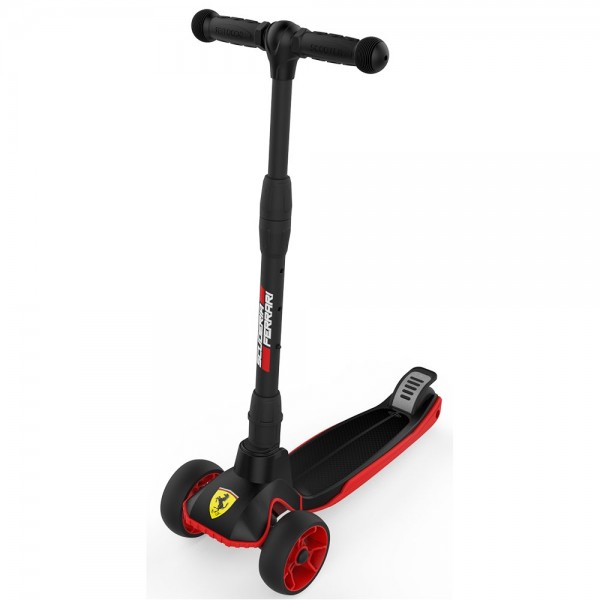 Trotineta Chipolino Ferrari black cu maner pliabil