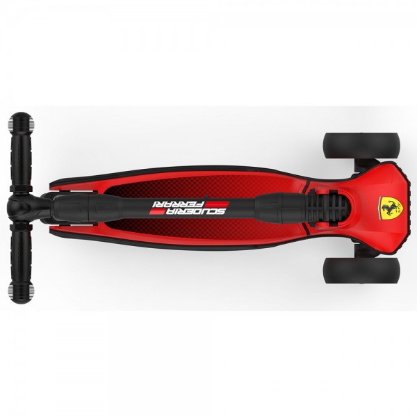 Trotineta Chipolino Ferrari black cu maner pliabil image 2
