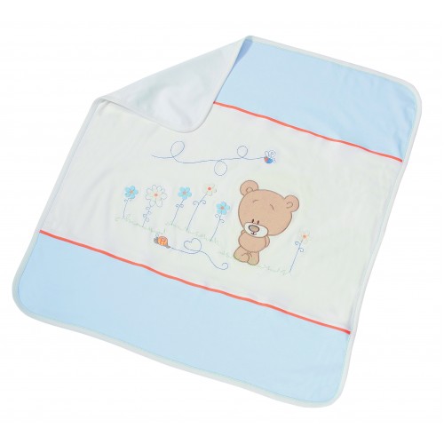 Paturica Bebe Honey Bear Albastru