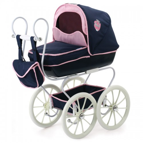 Carucior Papusi Retro Chic - Classic Navy