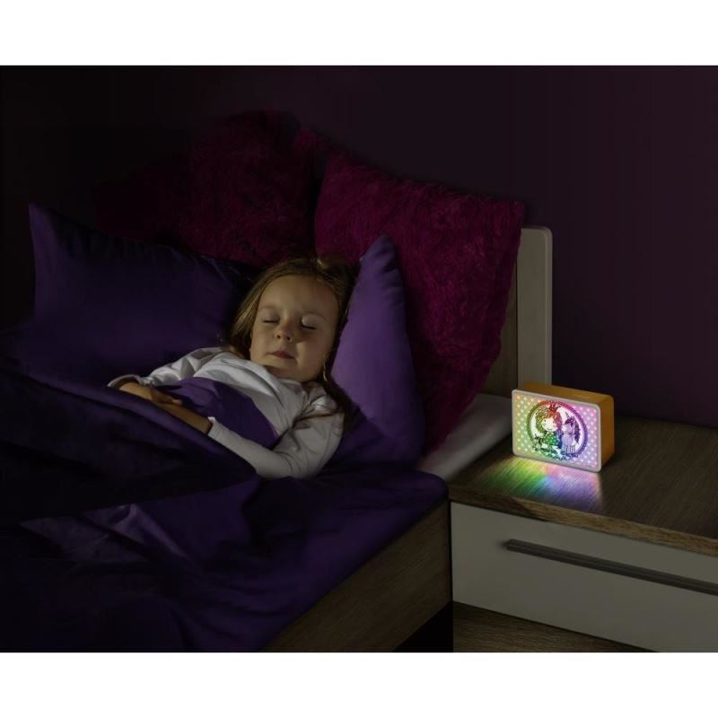Lampa de veghe cu leduri colorate KidsLight Creative ?Unicorn? REER 5277 image 2