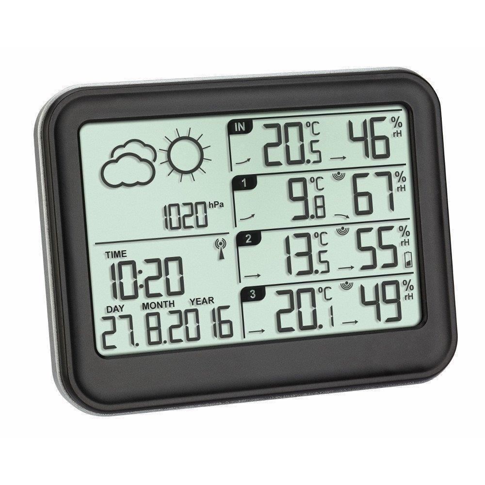 Statie meteo cu 3 transmitatoare wireless TFA 35.1142.01 image 1