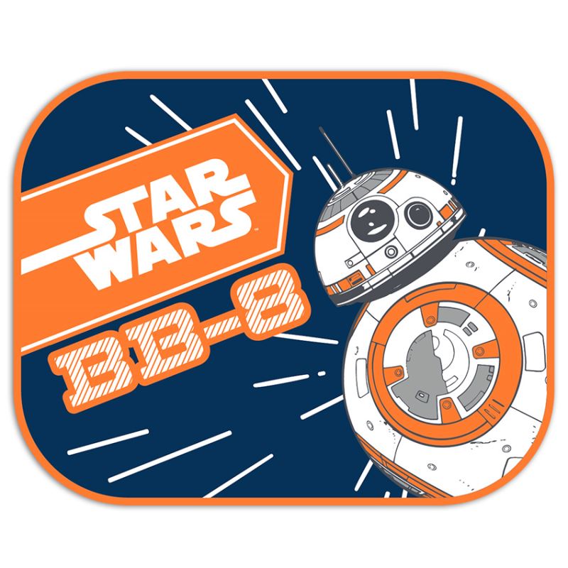 Set 2 parasolare auto Star Wars - BB8