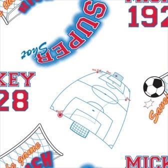 Rola tapet 10 X 0,52 m Mickey Footbal TA71999 image 3