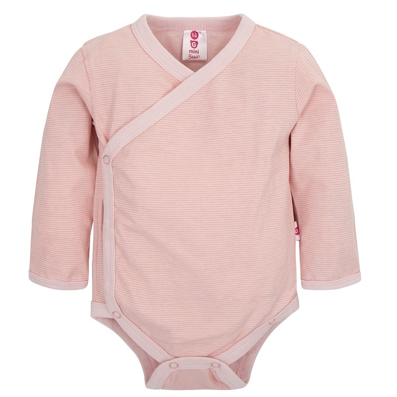 Gmini Body cu maneca lunga Basic Extra Pink