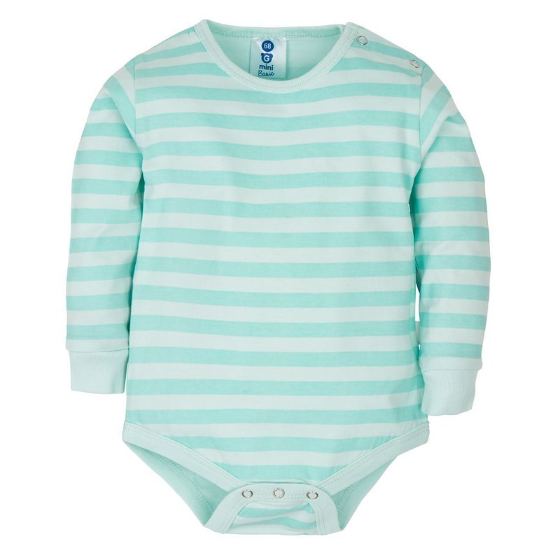 Gmini Body cu maneca lunga Basic Blue Stripes