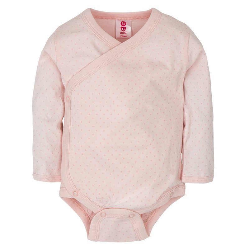 Gmini Body cu maneca lunga Basic Extra Pink Dots