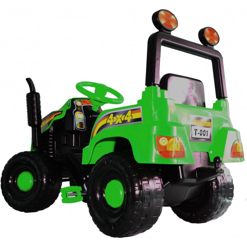 Tractor cu pedale Mega Farm green image 1