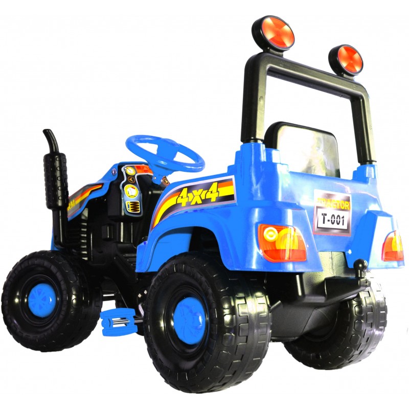 Tractor cu pedale Mega Farm blue image 1