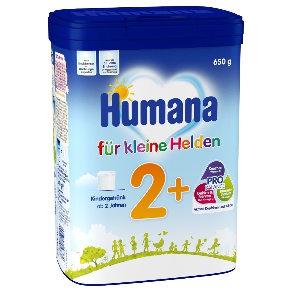 Lapte praf Humana Kindergetrank 2+ de la 2 ani 650 g image 1