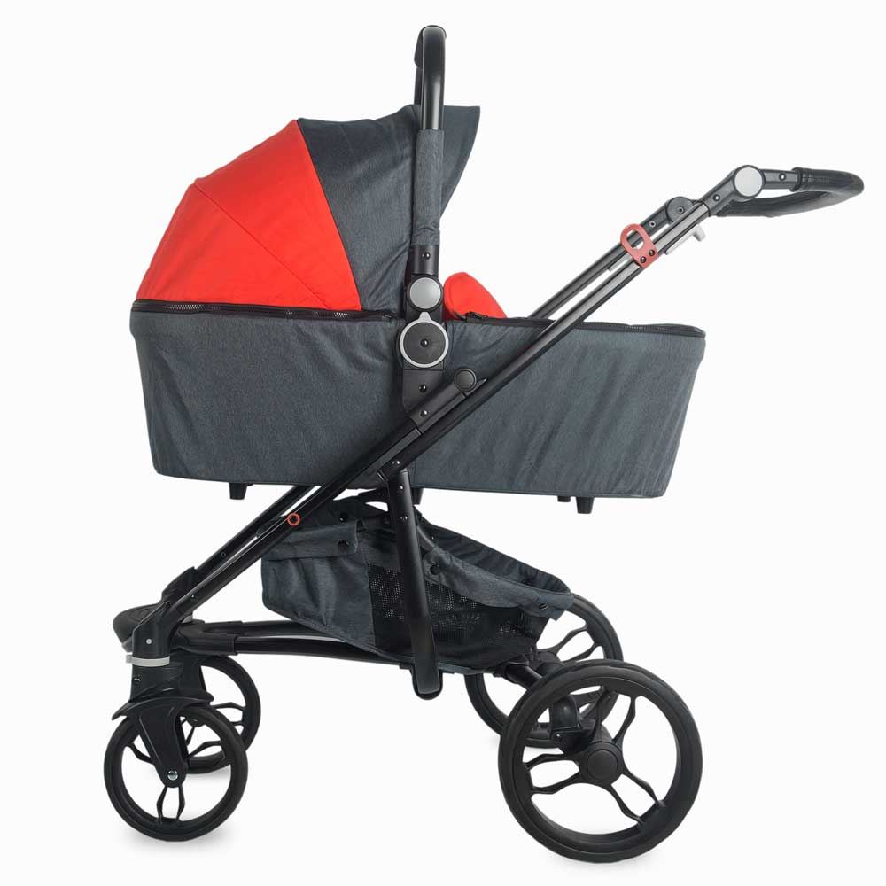 Carucior modular 2 in 1 DHS Arrow rosu image 1