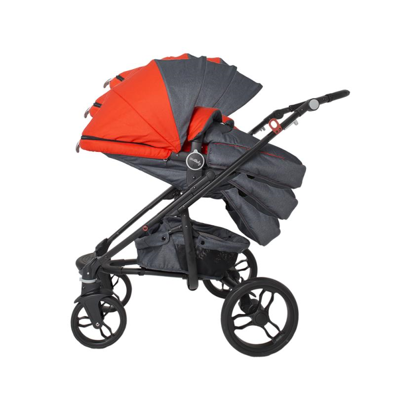 Carucior modular 2 in 1 DHS Arrow rosu image 3