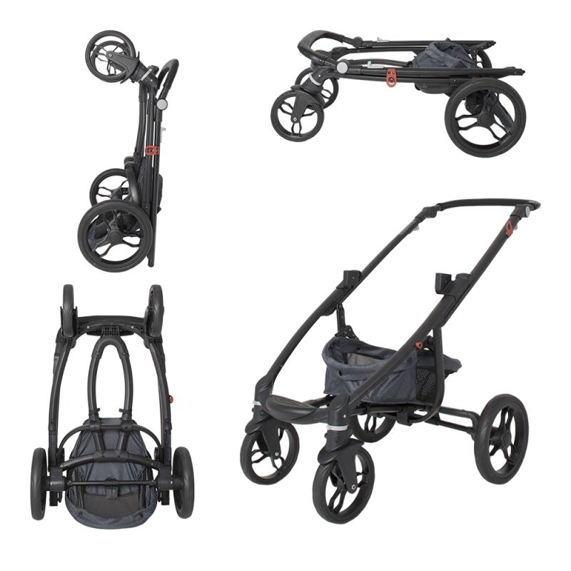 Carucior modular 2 in 1 DHS Arrow rosu image 6