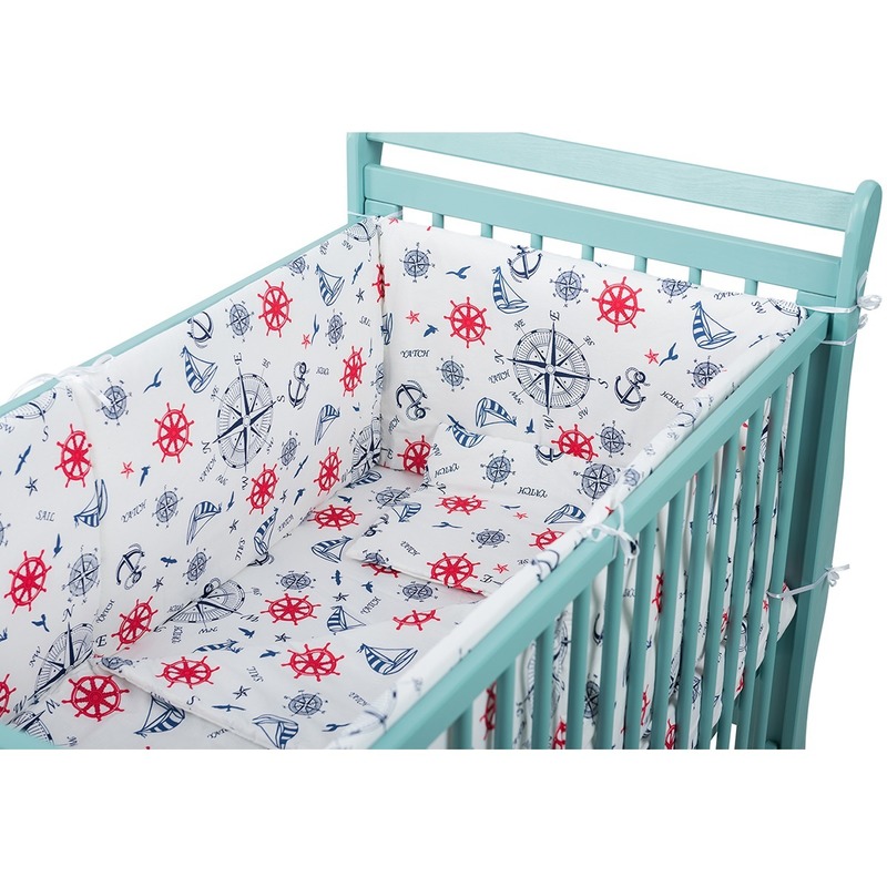 Babyneeds Lenjerie patut 5 piese Calatorie pe mare image 3